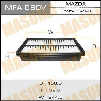 Masuma MFA-580 Air filter MFA580: Buy near me in Poland at 2407.PL - Good price!