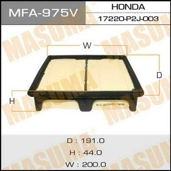Masuma MFA-975 Luftfilter MFA975: Kaufen Sie zu einem guten Preis in Polen bei 2407.PL!