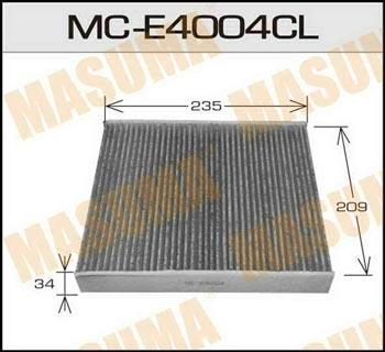 Masuma MC-E4004CL Filter, interior air MCE4004CL: Buy near me in Poland at 2407.PL - Good price!
