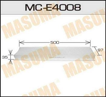 Masuma MC-E4008 Filtr kabinowy MCE4008: Dobra cena w Polsce na 2407.PL - Kup Teraz!