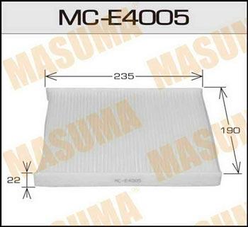Masuma MC-E4005 Filtr kabinowy MCE4005: Dobra cena w Polsce na 2407.PL - Kup Teraz!