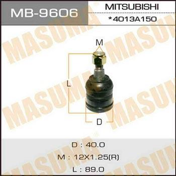 Masuma MB-9606 Ball joint MB9606: Buy near me in Poland at 2407.PL - Good price!