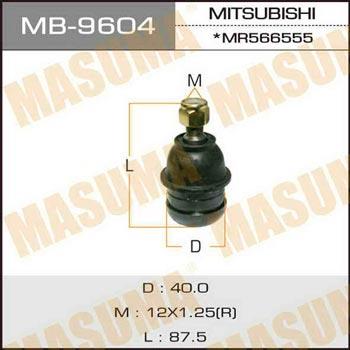 Masuma MB-9604 Опора шаровая MB9604: Купить в Польше - Отличная цена на 2407.PL!