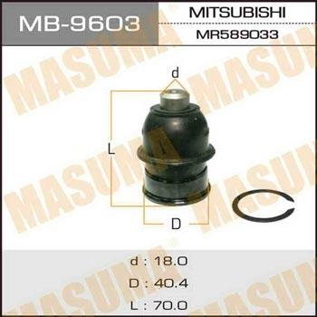 Masuma MB-9603 Kugellager MB9603: Kaufen Sie zu einem guten Preis in Polen bei 2407.PL!