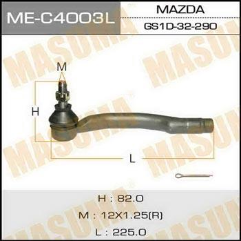 Masuma ME-C4003L Tie rod end left MEC4003L: Buy near me in Poland at 2407.PL - Good price!