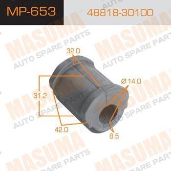 Masuma MP-653 Втулка стабилизатора заднего MP653: Отличная цена - Купить в Польше на 2407.PL!
