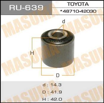 Masuma RU-639 Hob Lever RU639: Buy near me in Poland at 2407.PL - Good price!