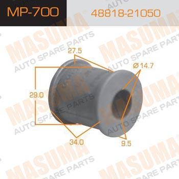 Masuma MP-700 Rear stabilizer bush MP700: Buy near me in Poland at 2407.PL - Good price!