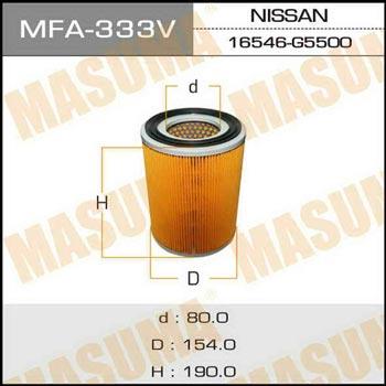 Masuma MFA-333 Воздушный фильтр MFA333: Отличная цена - Купить в Польше на 2407.PL!