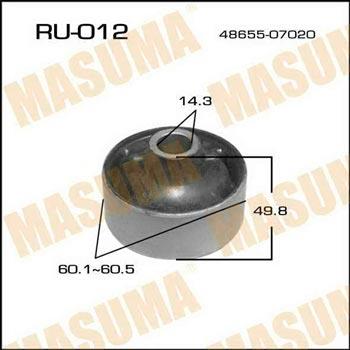 Masuma RU-012 Silentblock hinten des Aufhängungshebels unten vorne RU012: Kaufen Sie zu einem guten Preis in Polen bei 2407.PL!