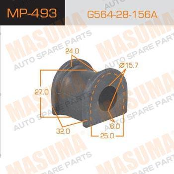 Masuma MP-493 Rear stabilizer bush MP493: Buy near me in Poland at 2407.PL - Good price!