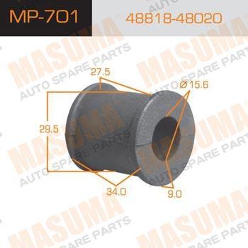 Masuma MP-701 Rear stabilizer bush MP701: Buy near me in Poland at 2407.PL - Good price!