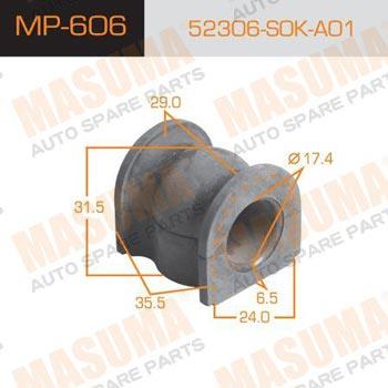 Masuma MP-606 Tuleja stabilizatora tylnego MP606: Dobra cena w Polsce na 2407.PL - Kup Teraz!