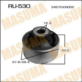 Masuma RU-530 Silent block front lever rear RU530: Buy near me in Poland at 2407.PL - Good price!