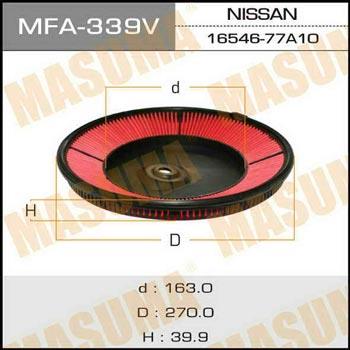Masuma MFA-339 Air filter MFA339: Buy near me at 2407.PL in Poland at an Affordable price!