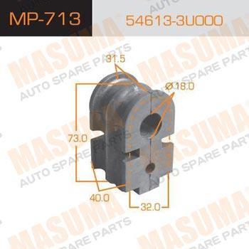 Masuma MP-713 Втулка стабилизатора переднего MP713: Отличная цена - Купить в Польше на 2407.PL!