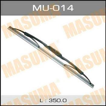 Masuma MU-014 Frame wiper blade Masuma Nano Graphite 350 mm (14") MU014: Buy near me in Poland at 2407.PL - Good price!