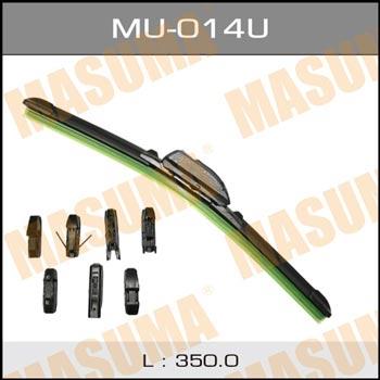 Masuma MU-014U Wiper Blade Frameless 350 mm (14") MU014U: Buy near me in Poland at 2407.PL - Good price!