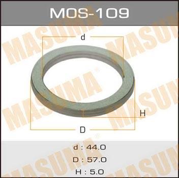 Masuma MOS-109 O-ring exhaust system MOS109: Buy near me in Poland at 2407.PL - Good price!