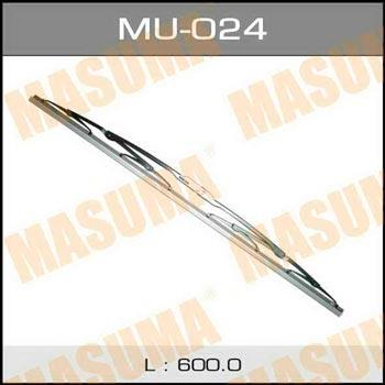 Masuma MU-024 Frame wiper blade Masuma Nano Graphite 600 mm (24") MU024: Buy near me in Poland at 2407.PL - Good price!
