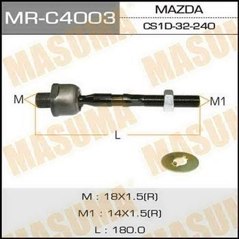 Masuma MR-C4003 Inner Tie Rod MRC4003: Buy near me in Poland at 2407.PL - Good price!