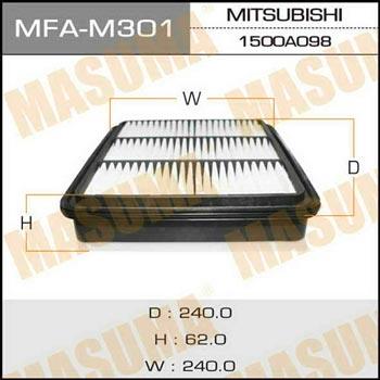 Masuma MFA-M301 Filtr powietrza MFAM301: Dobra cena w Polsce na 2407.PL - Kup Teraz!