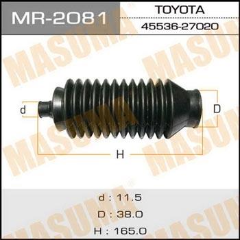 Masuma MR-2081 Steering rack boot MR2081: Buy near me in Poland at 2407.PL - Good price!