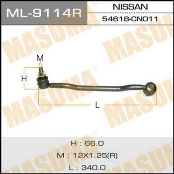 Masuma ML-9114R Rod/Strut, stabiliser ML9114R: Buy near me in Poland at 2407.PL - Good price!