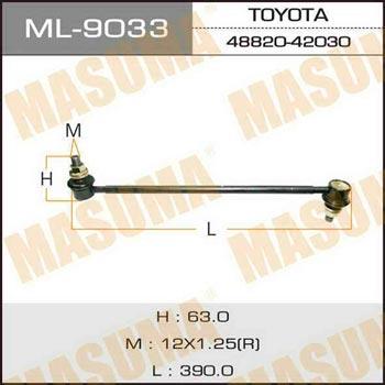 Masuma ML-9033 Rod/Strut, stabiliser ML9033: Buy near me in Poland at 2407.PL - Good price!