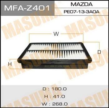 Masuma MFA-Z401 Filtr powietrza MFAZ401: Dobra cena w Polsce na 2407.PL - Kup Teraz!