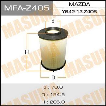 Masuma MFA-Z405 Filtr powietrza MFAZ405: Dobra cena w Polsce na 2407.PL - Kup Teraz!