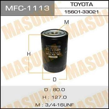 Masuma MFC-1113 Filtr oleju MFC1113: Dobra cena w Polsce na 2407.PL - Kup Teraz!