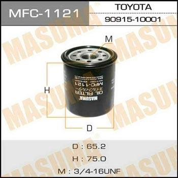 Masuma MFC-1121 Filtr oleju MFC1121: Dobra cena w Polsce na 2407.PL - Kup Teraz!