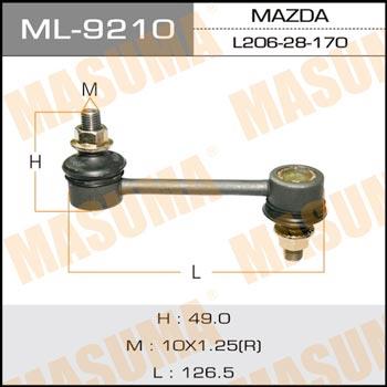 Masuma ML-9210 Rod/Strut, stabiliser ML9210: Buy near me in Poland at 2407.PL - Good price!
