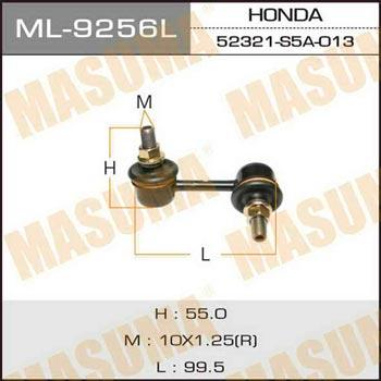 Masuma ML-9256L Rod/Strut, stabiliser ML9256L: Buy near me in Poland at 2407.PL - Good price!