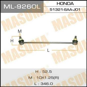 Masuma ML-9260L Rod/Strut, stabiliser ML9260L: Buy near me in Poland at 2407.PL - Good price!