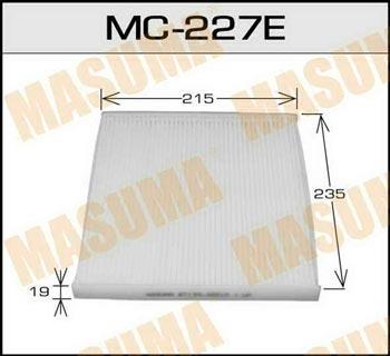 Masuma MC-227 Filter, Innenraumluft MC227: Kaufen Sie zu einem guten Preis in Polen bei 2407.PL!