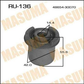 Masuma RU-136 Tuleja przedniego dolnego wahacza RU136: Dobra cena w Polsce na 2407.PL - Kup Teraz!