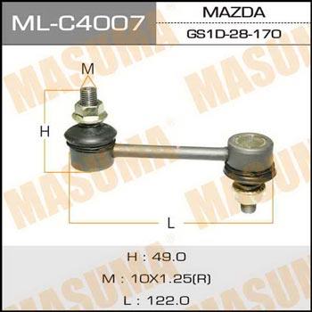 Masuma ML-C4007 Rod/Strut, stabiliser MLC4007: Buy near me in Poland at 2407.PL - Good price!