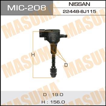 Masuma MIC-208 Ignition coil MIC208: Buy near me in Poland at 2407.PL - Good price!
