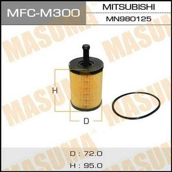 Masuma MFC-M300 Filtr oleju MFCM300: Dobra cena w Polsce na 2407.PL - Kup Teraz!