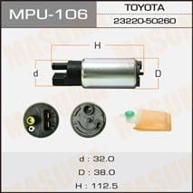 Masuma MPU-106 Fuel pump MPU106: Buy near me in Poland at 2407.PL - Good price!