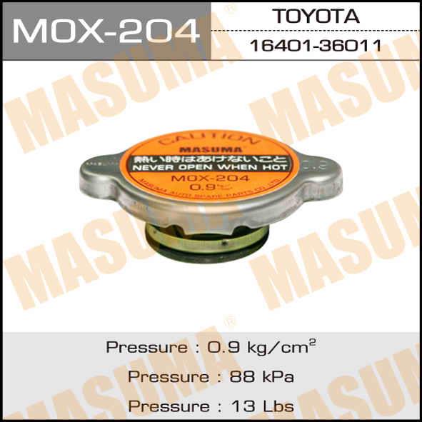 Masuma MOX-204 Kühlerdeckel MOX204: Bestellen Sie in Polen zu einem guten Preis bei 2407.PL!