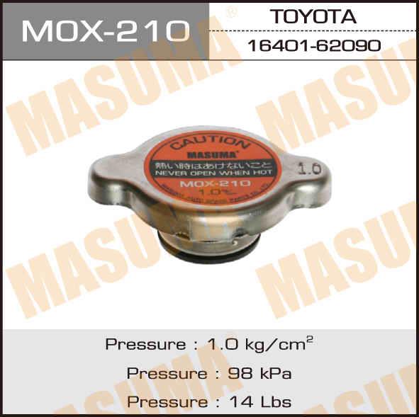 Masuma MOX-210 Крышка радиатора MOX210: Отличная цена - Купить в Польше на 2407.PL!