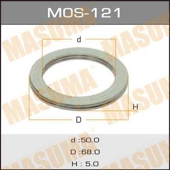 Masuma MOS-121 Кольцо уплотнительное выхлопной системы MOS121: Отличная цена - Купить в Польше на 2407.PL!