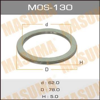 Masuma MOS-130 O-ring exhaust system MOS130: Buy near me in Poland at 2407.PL - Good price!