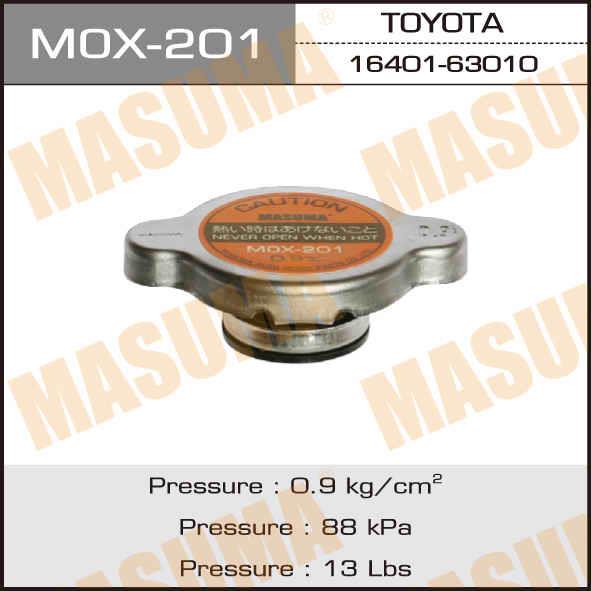 Masuma MOX-201 Крышка радиатора MOX201: Отличная цена - Купить в Польше на 2407.PL!