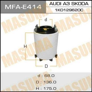 Masuma MFA-E414 Filtr powietrza MFAE414: Dobra cena w Polsce na 2407.PL - Kup Teraz!