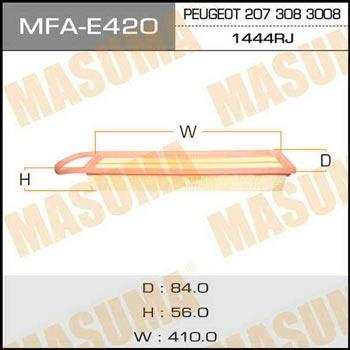 Masuma MFA-E420 Воздушный фильтр MFAE420: Купить в Польше - Отличная цена на 2407.PL!