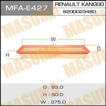 Masuma MFA-E427 Air filter MFAE427: Buy near me in Poland at 2407.PL - Good price!